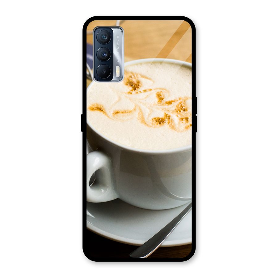 Morning Coffee Glass Back Case for Realme X7