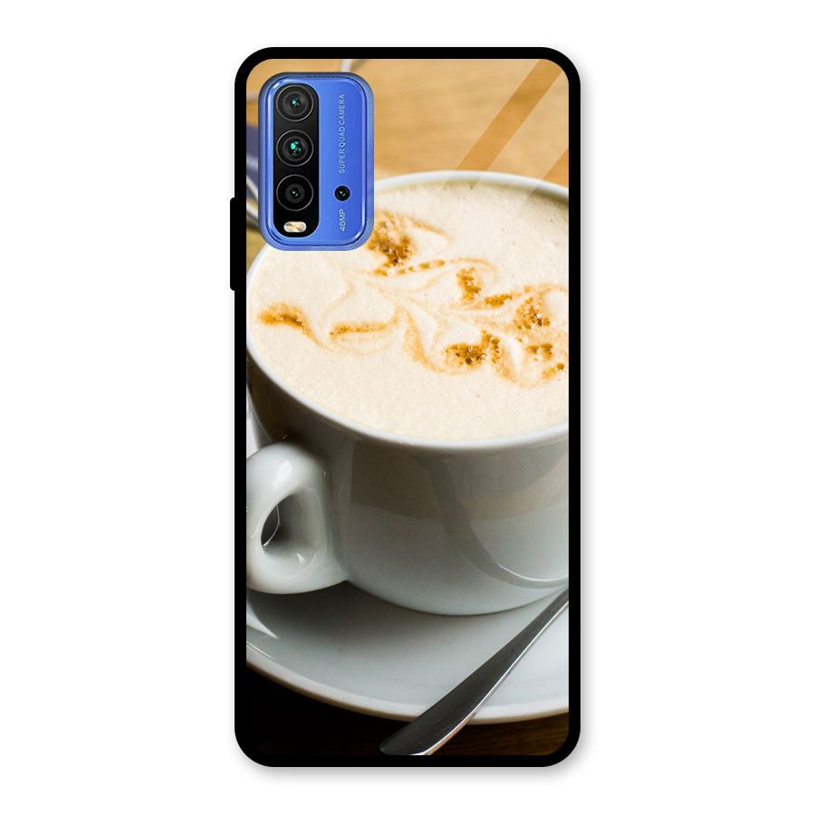 Morning Coffee Glass Back Case for Redmi 9 Power