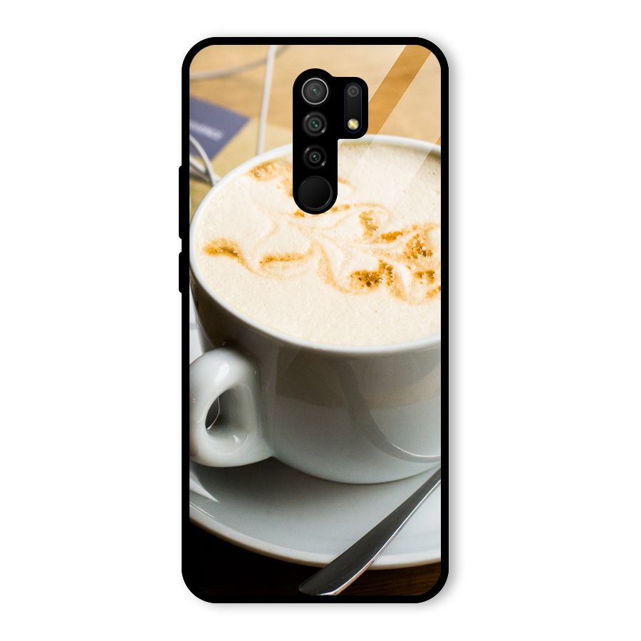 Morning Coffee Glass Back Case for Redmi 9 Prime