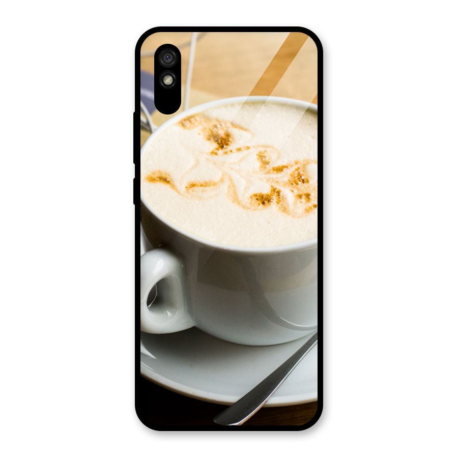 Morning Coffee Glass Back Case for Redmi 9i