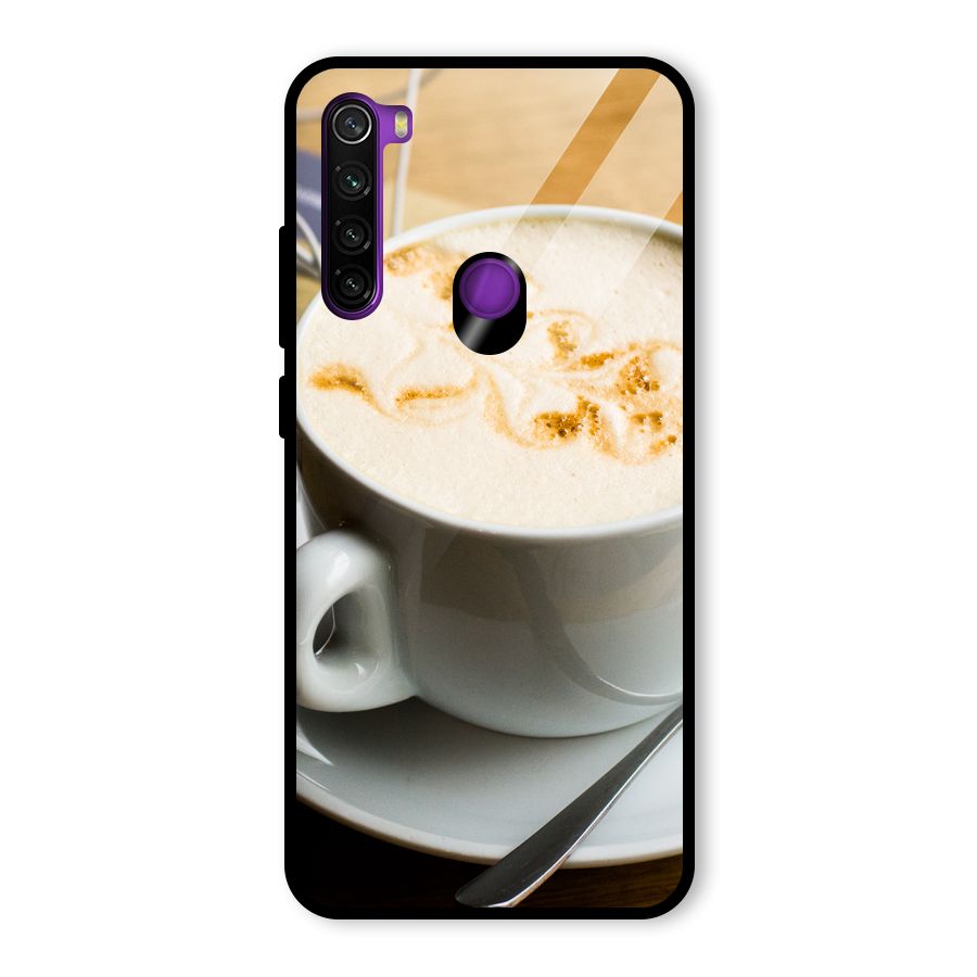 Morning Coffee Glass Back Case for Redmi Note 8