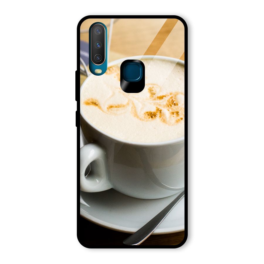 Morning Coffee Glass Back Case for Vivo U10