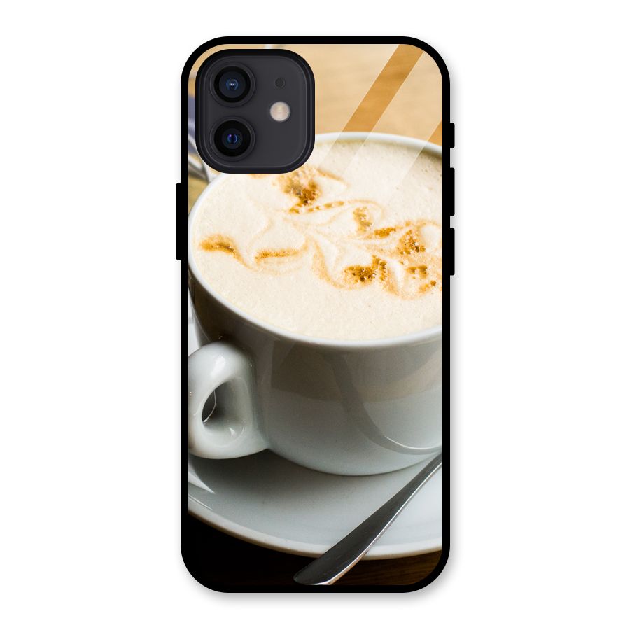 Morning Coffee Glass Back Case for iPhone 12