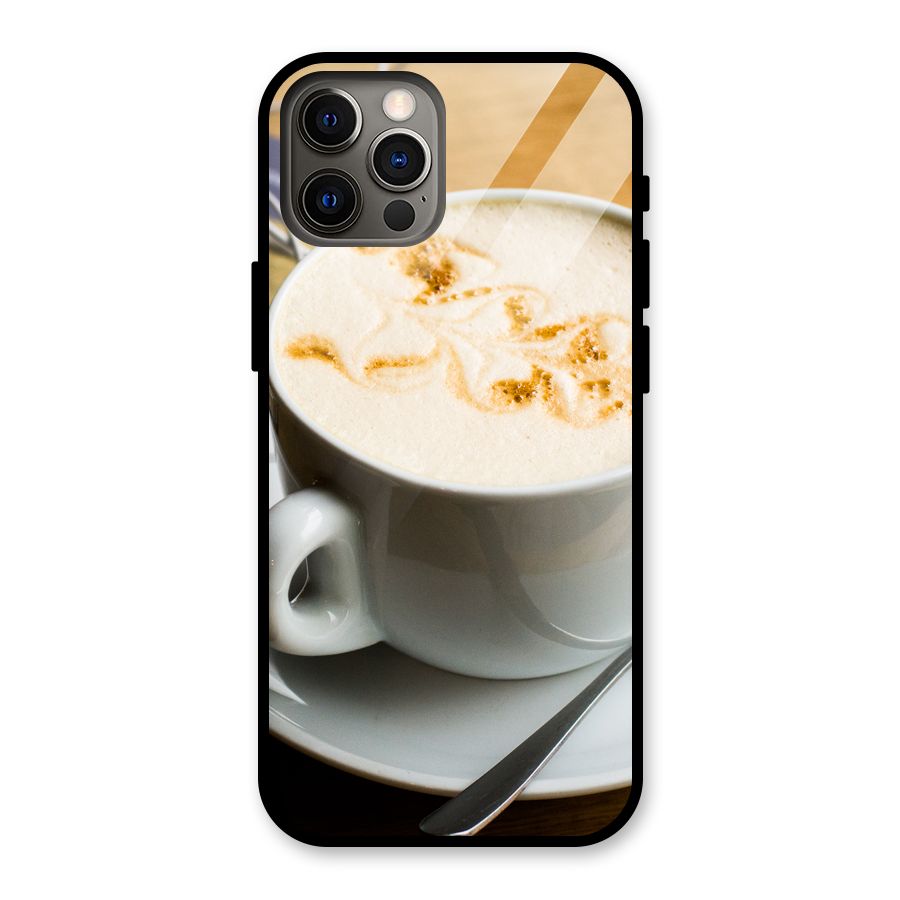 Morning Coffee Glass Back Case for iPhone 12 Pro