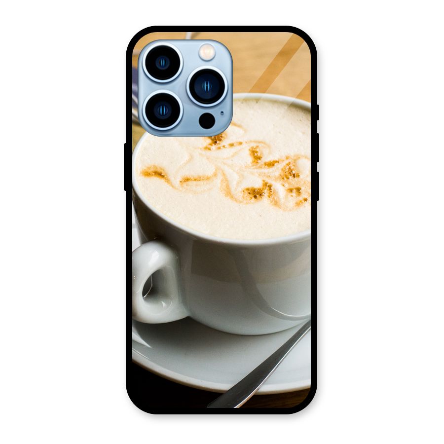 Morning Coffee Glass Back Case for iPhone 13 Pro