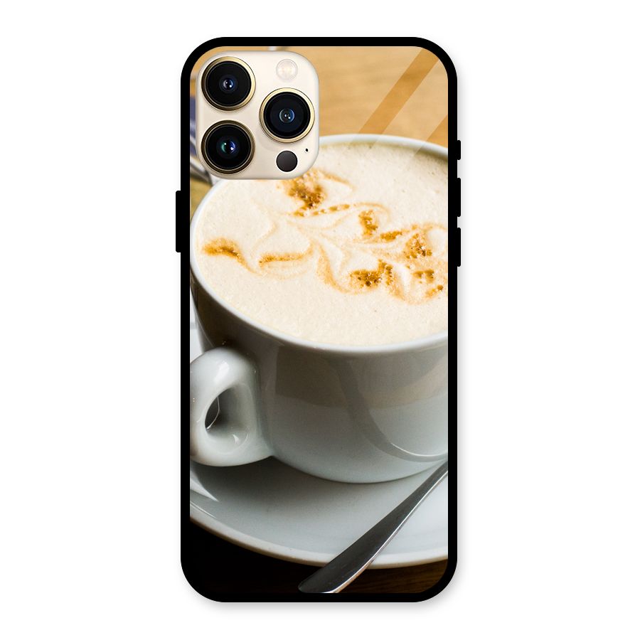 Morning Coffee Glass Back Case for iPhone 13 Pro Max