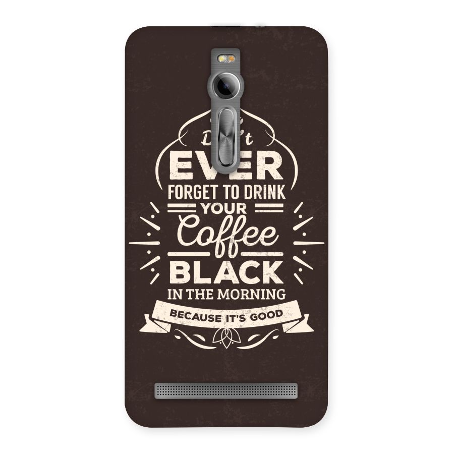 Morning Coffee Love Back Case for Asus Zenfone 2