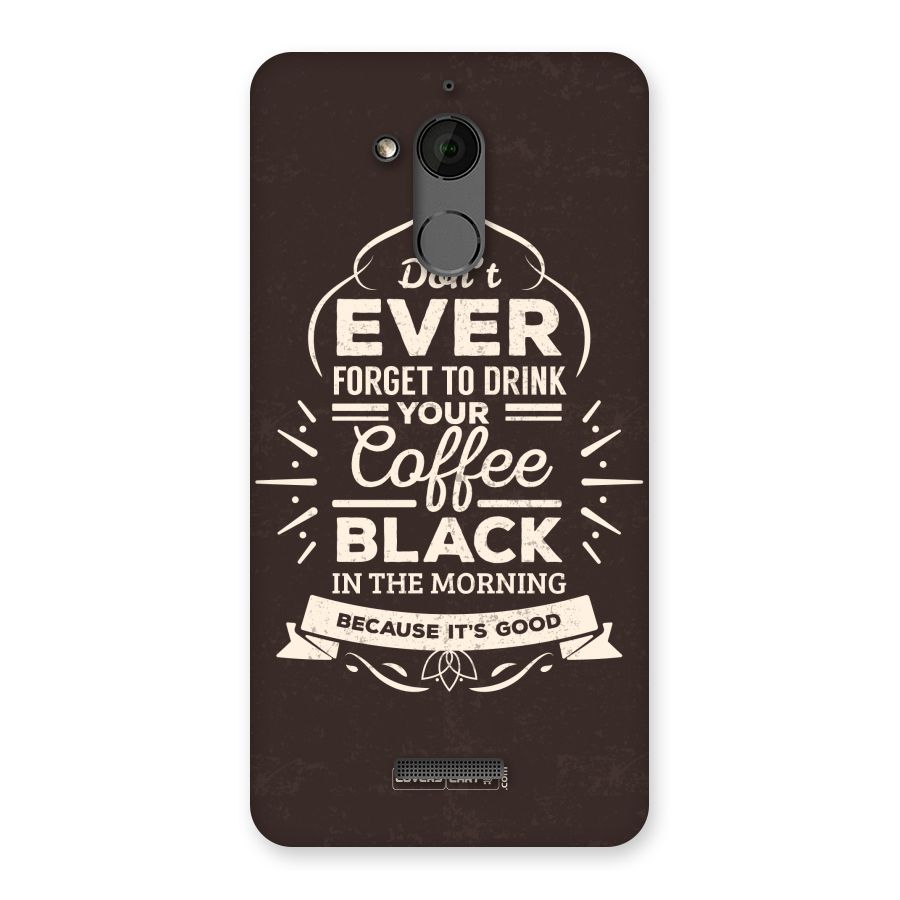 Morning Coffee Love Back Case for Coolpad Note 5
