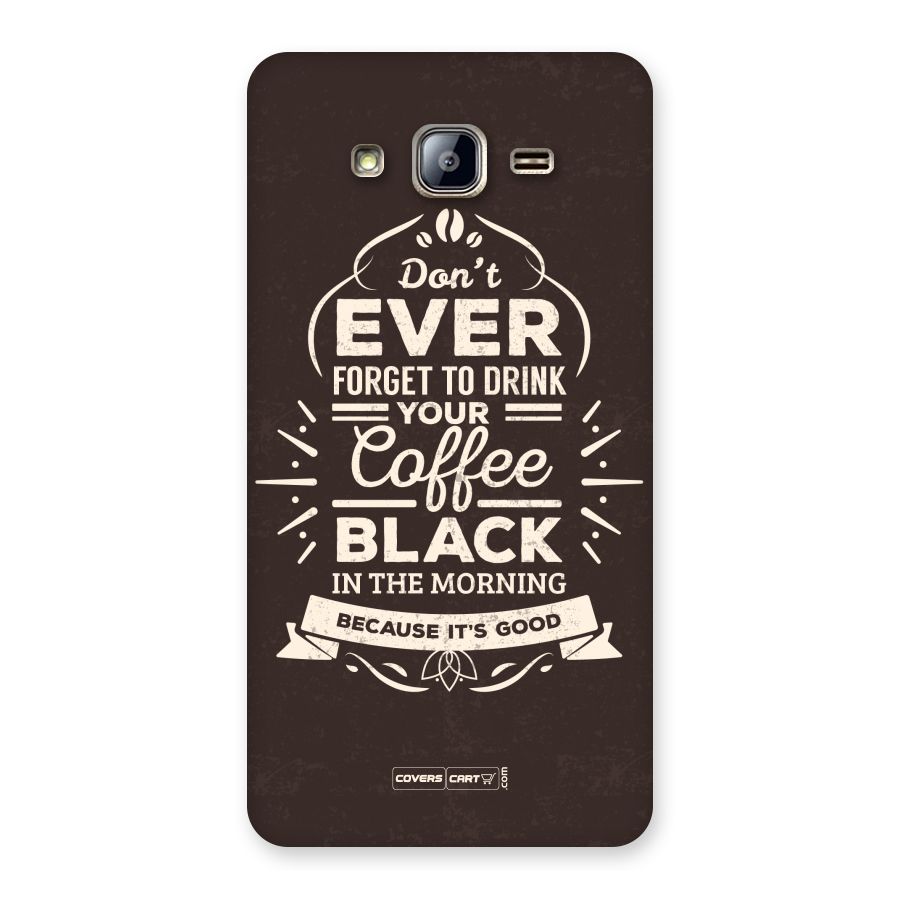 Morning Coffee Love Back Case for Galaxy On5