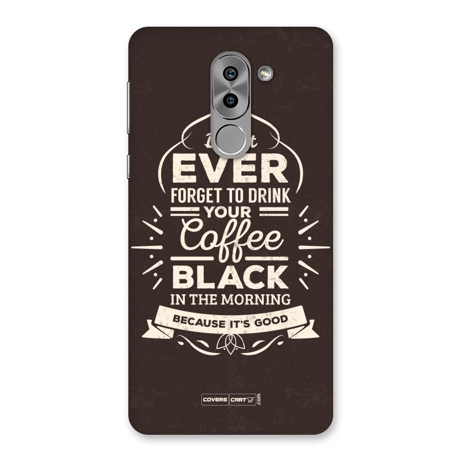 Morning Coffee Love Back Case for Honor 6X