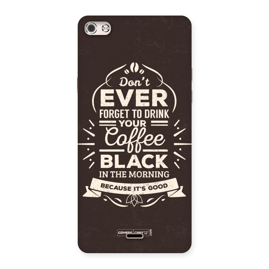 Morning Coffee Love Back Case for Micromax Canvas Silver 5