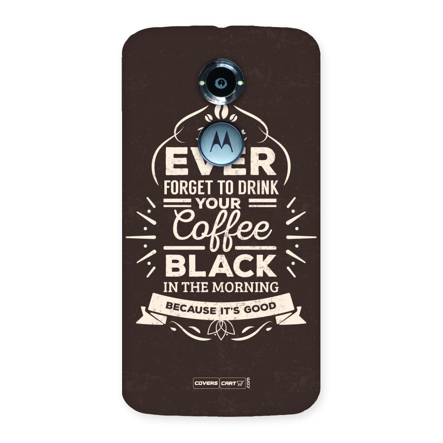 Morning Coffee Love Back Case for Moto X 2nd Gen