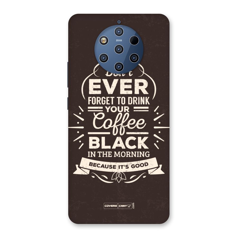 Morning Coffee Love Back Case for Nokia 9 PureView