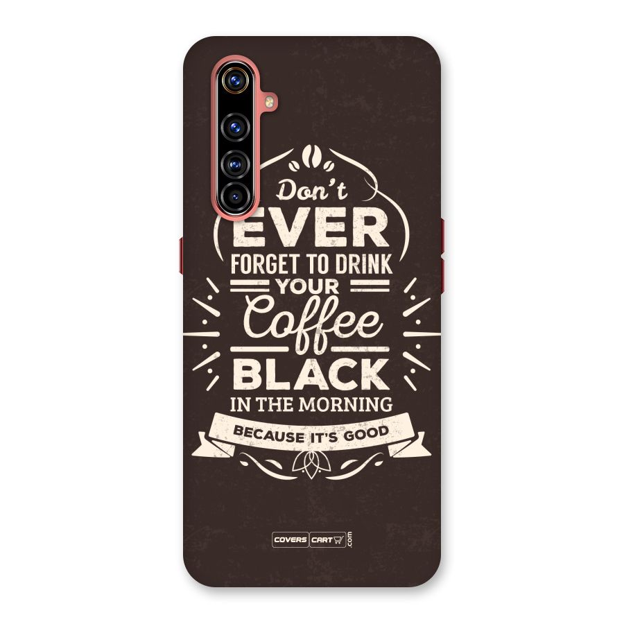 Morning Coffee Love Back Case for Realme X50 Pro