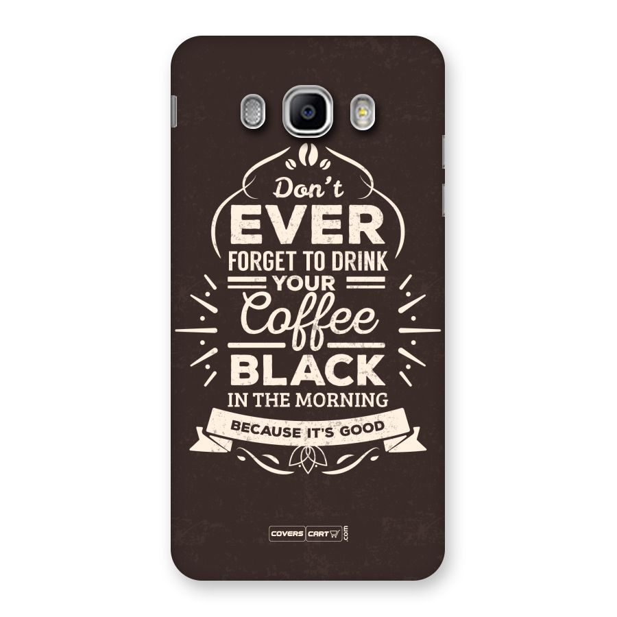 Morning Coffee Love Back Case for Samsung Galaxy J5 2016