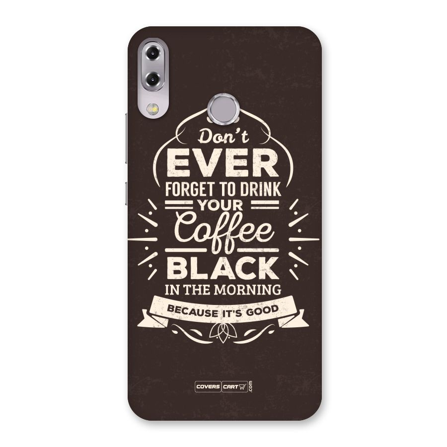 Morning Coffee Love Back Case for Zenfone 5Z