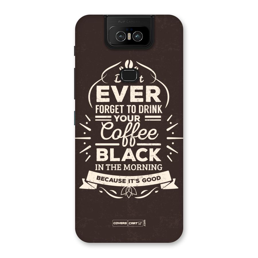 Morning Coffee Love Back Case for Zenfone 6z