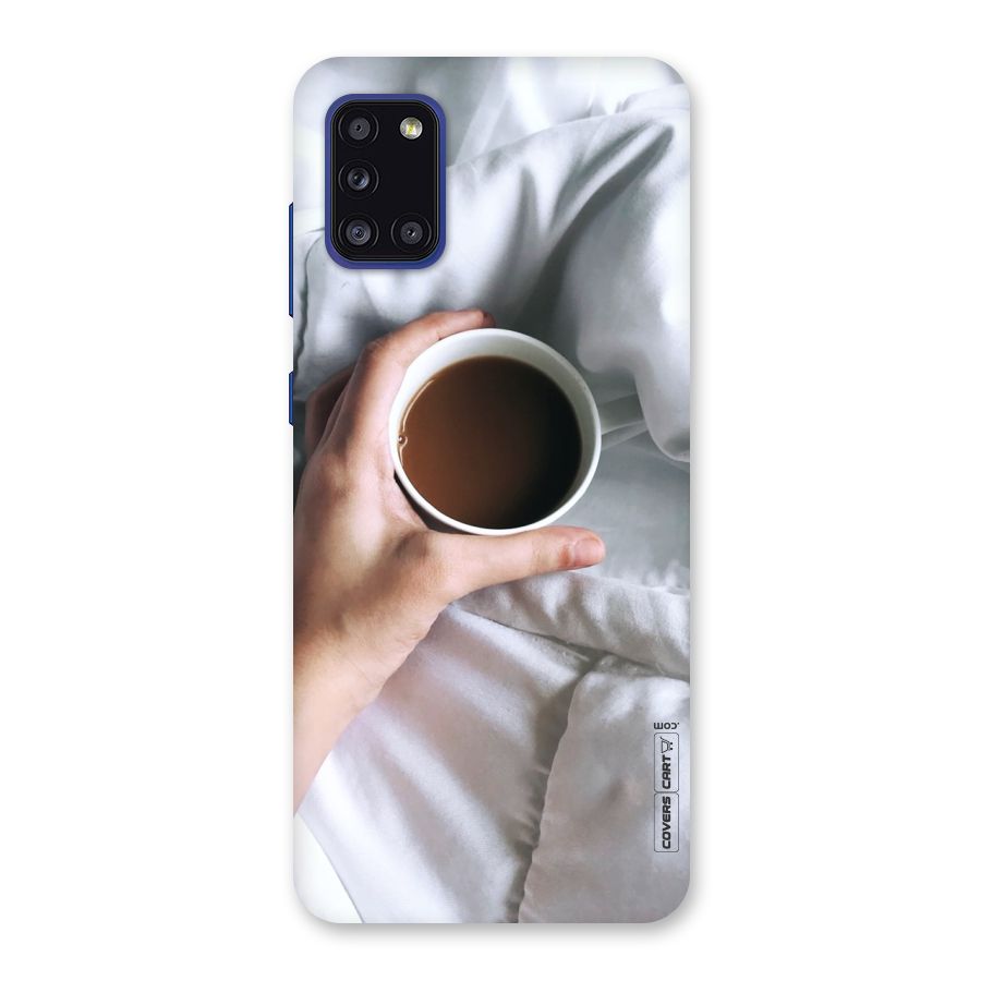 Morning Mocha Back Case for Galaxy A31