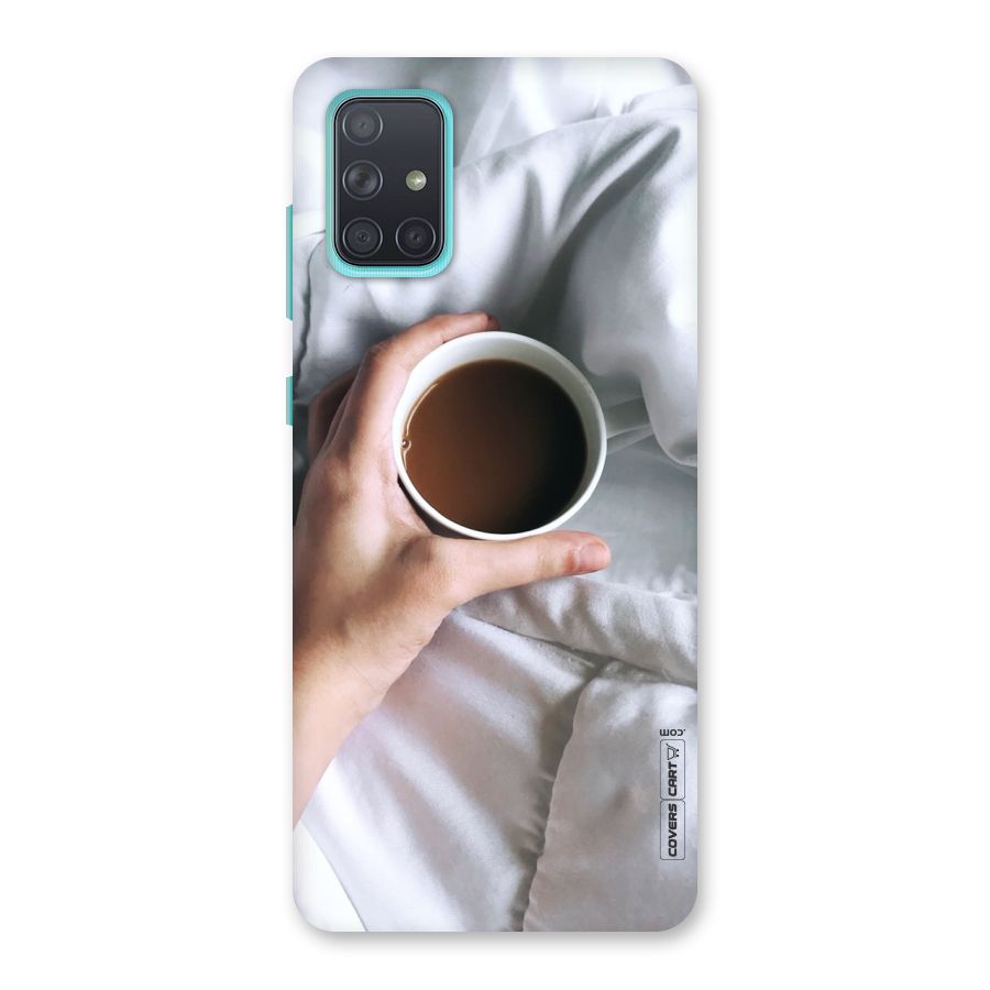 Morning Mocha Back Case for Galaxy A71