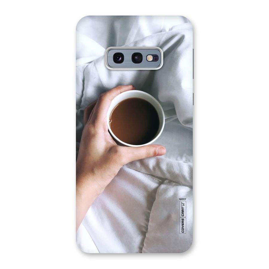 Morning Mocha Back Case for Galaxy S10e