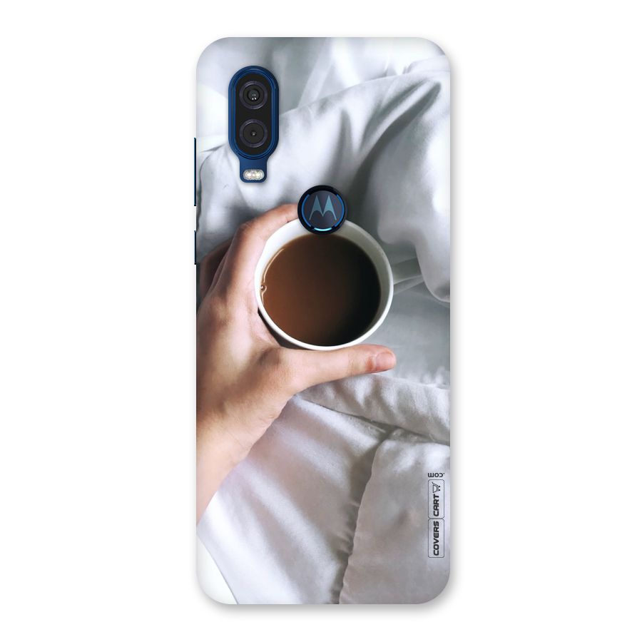 Morning Mocha Back Case for Motorola One Vision