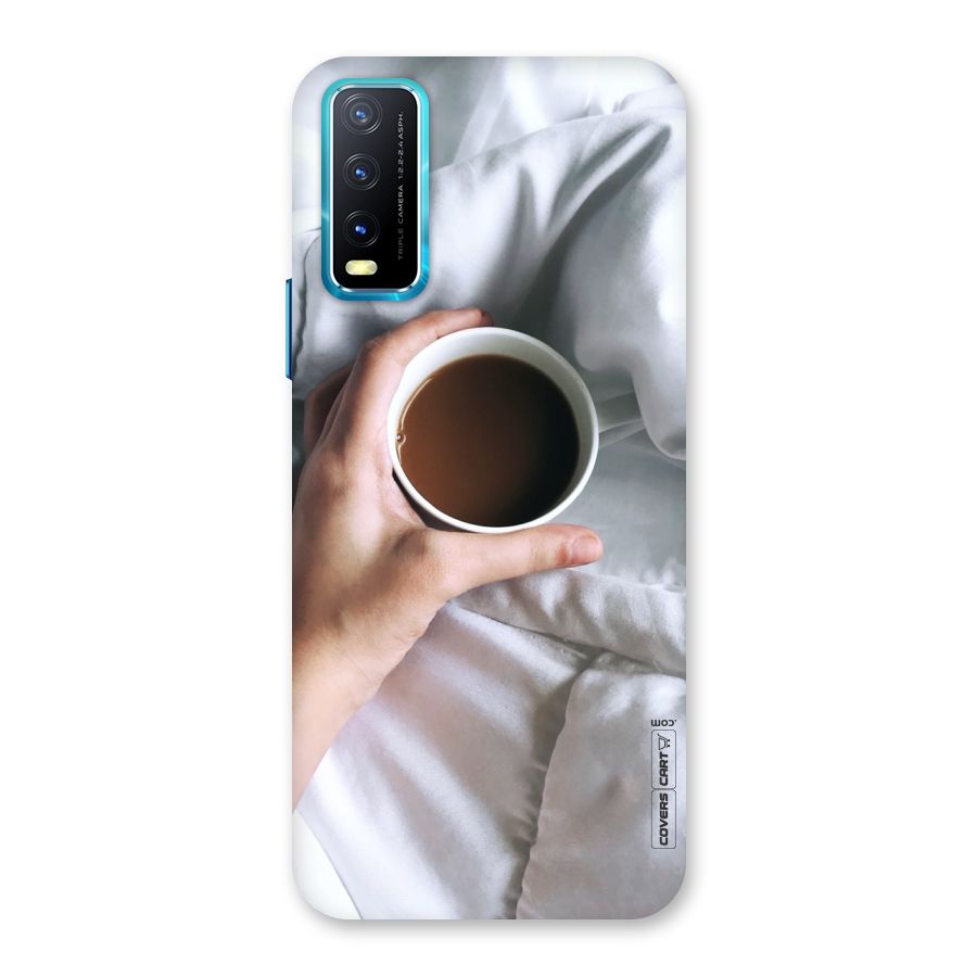 Morning Mocha Back Case for Vivo Y20A