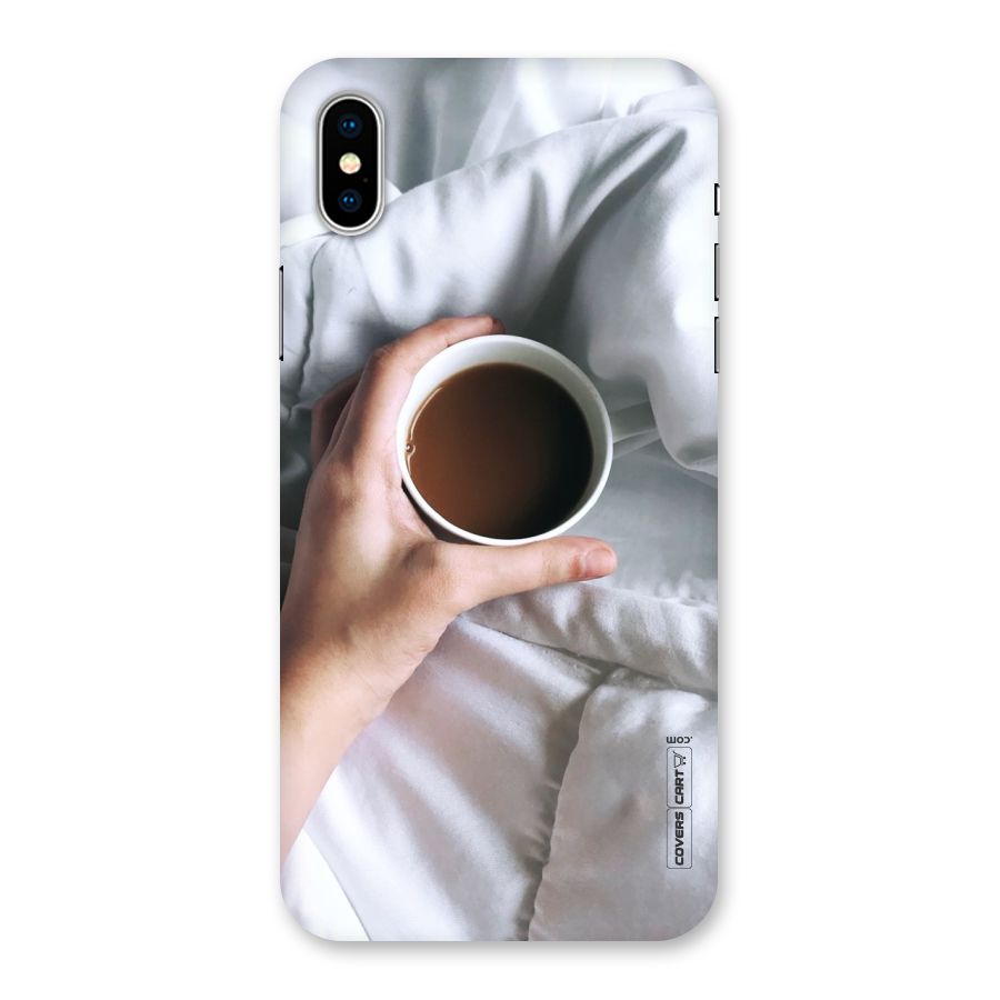 Morning Mocha Back Case for iPhone XS