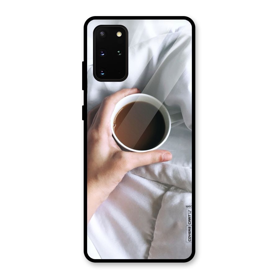Morning Mocha Glass Back Case for Galaxy S20 Plus
