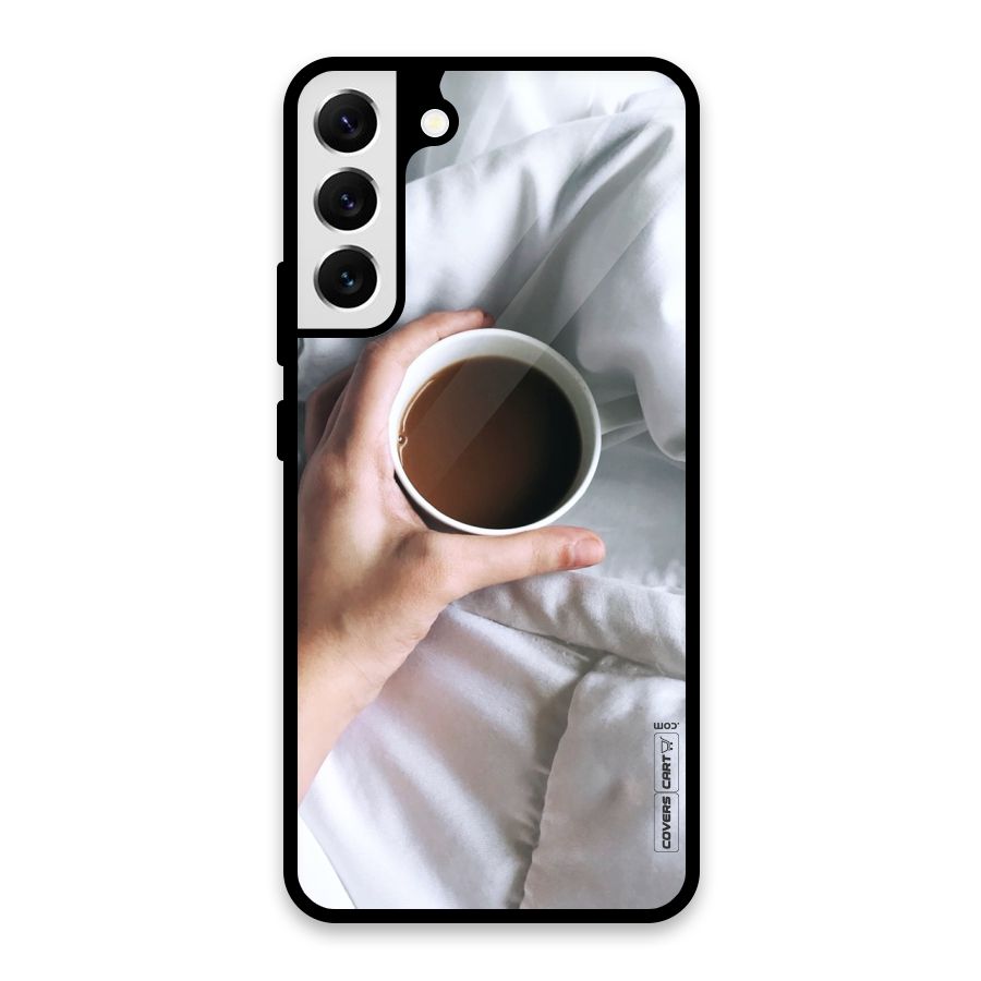 Morning Mocha Glass Back Case for Galaxy S22 Plus 5G