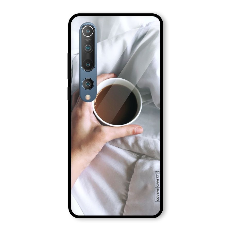 Morning Mocha Glass Back Case for Mi 10