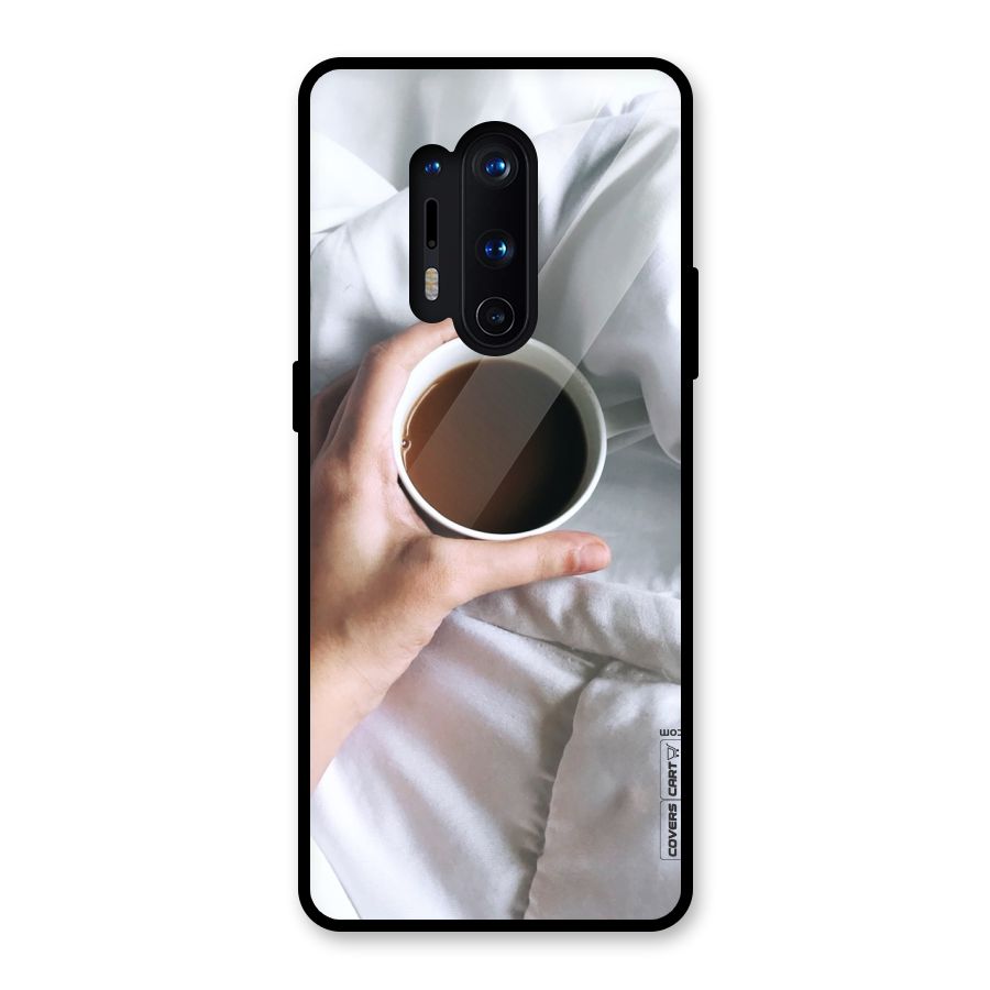 Morning Mocha Glass Back Case for OnePlus 8 Pro