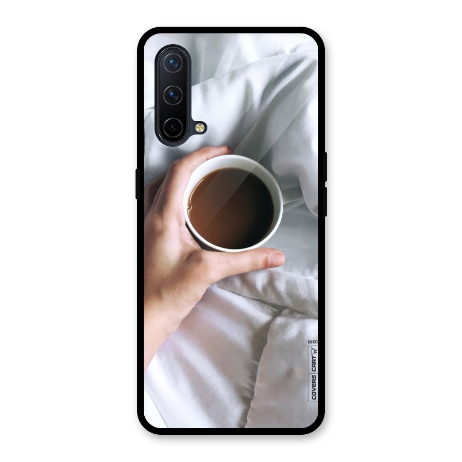 Morning Mocha Glass Back Case for OnePlus Nord CE 5G