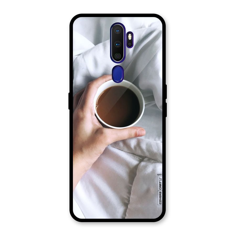Morning Mocha Glass Back Case for Oppo A9 (2020)