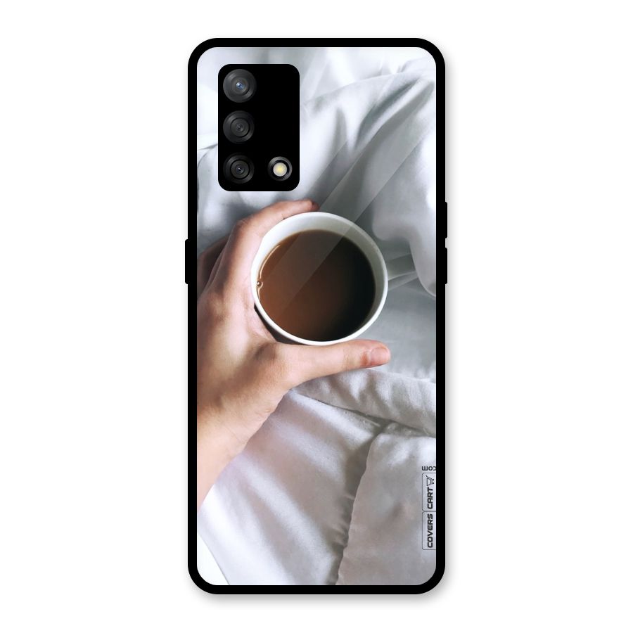 Morning Mocha Glass Back Case for Oppo F19
