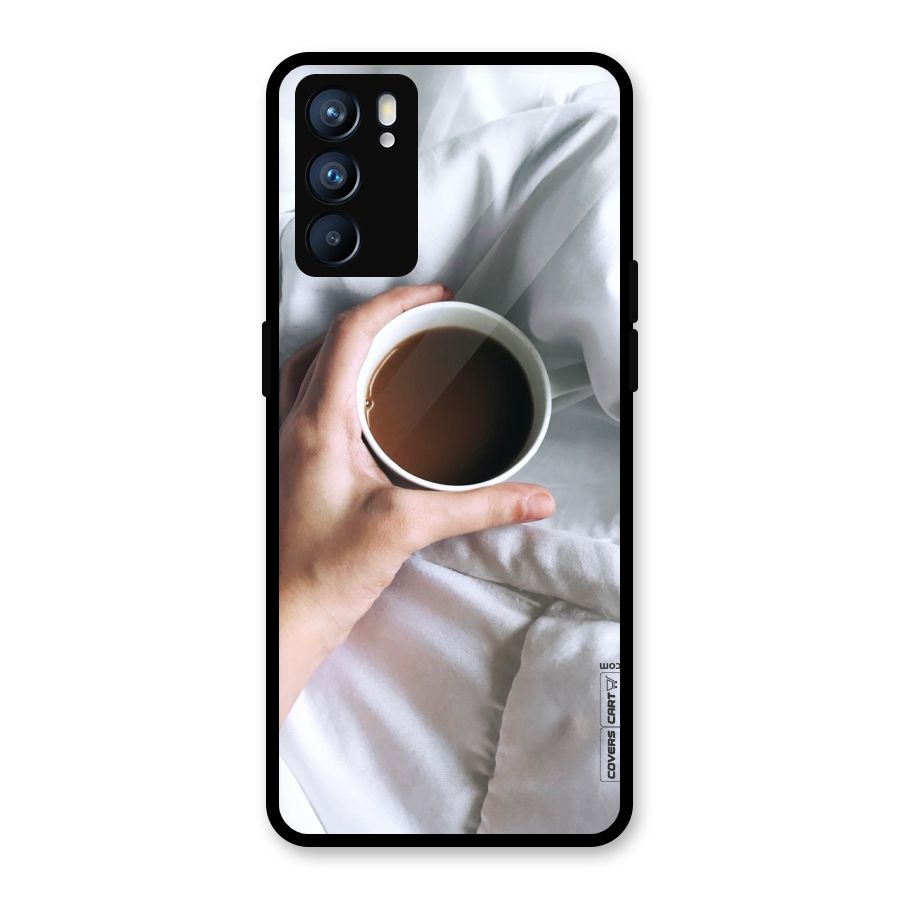 Morning Mocha Glass Back Case for Oppo Reno6 5G