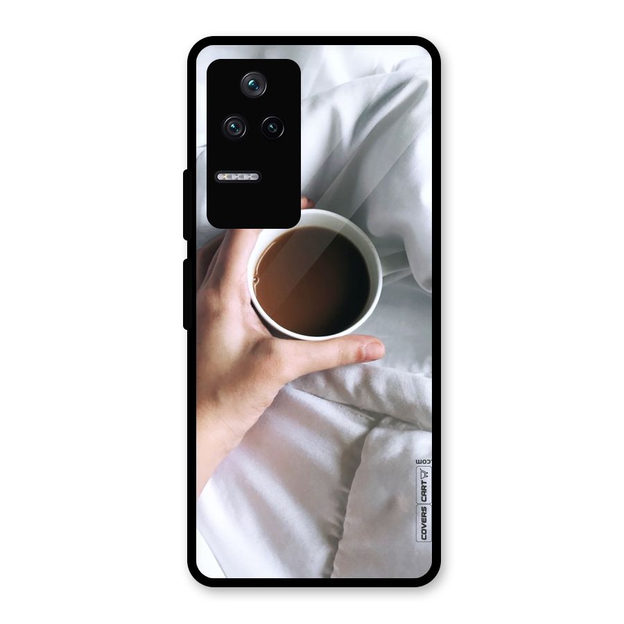 Morning Mocha Glass Back Case for Poco F4 5G