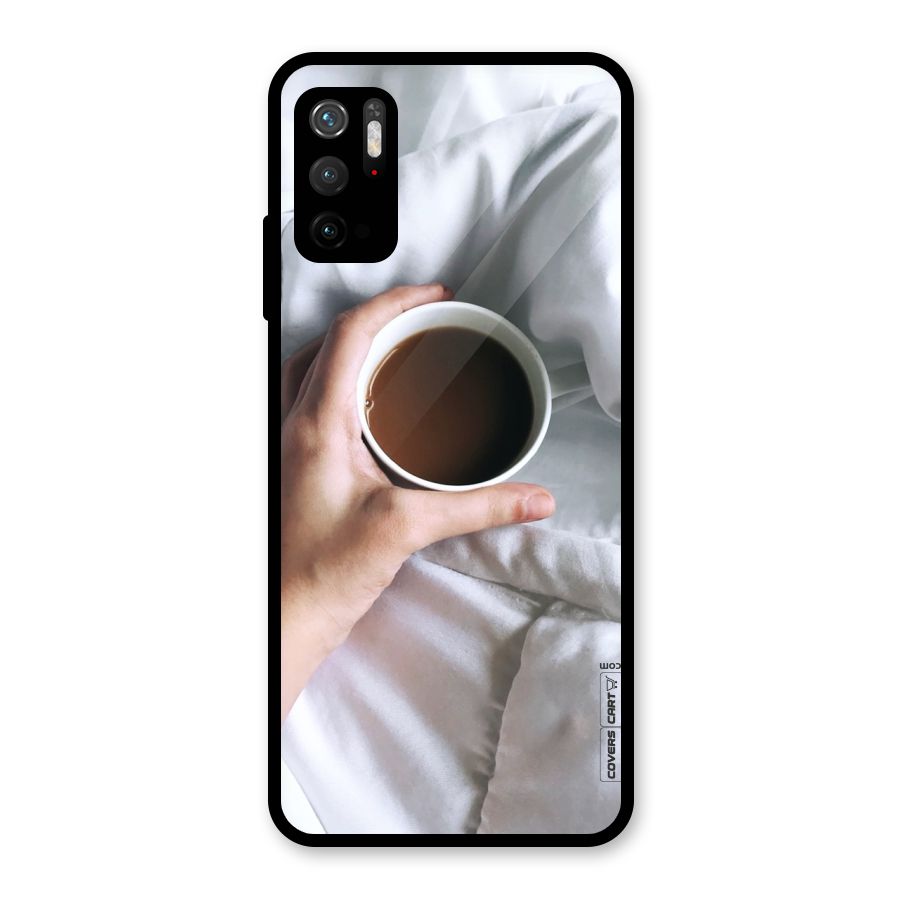 Morning Mocha Glass Back Case for Poco M3 Pro 5G