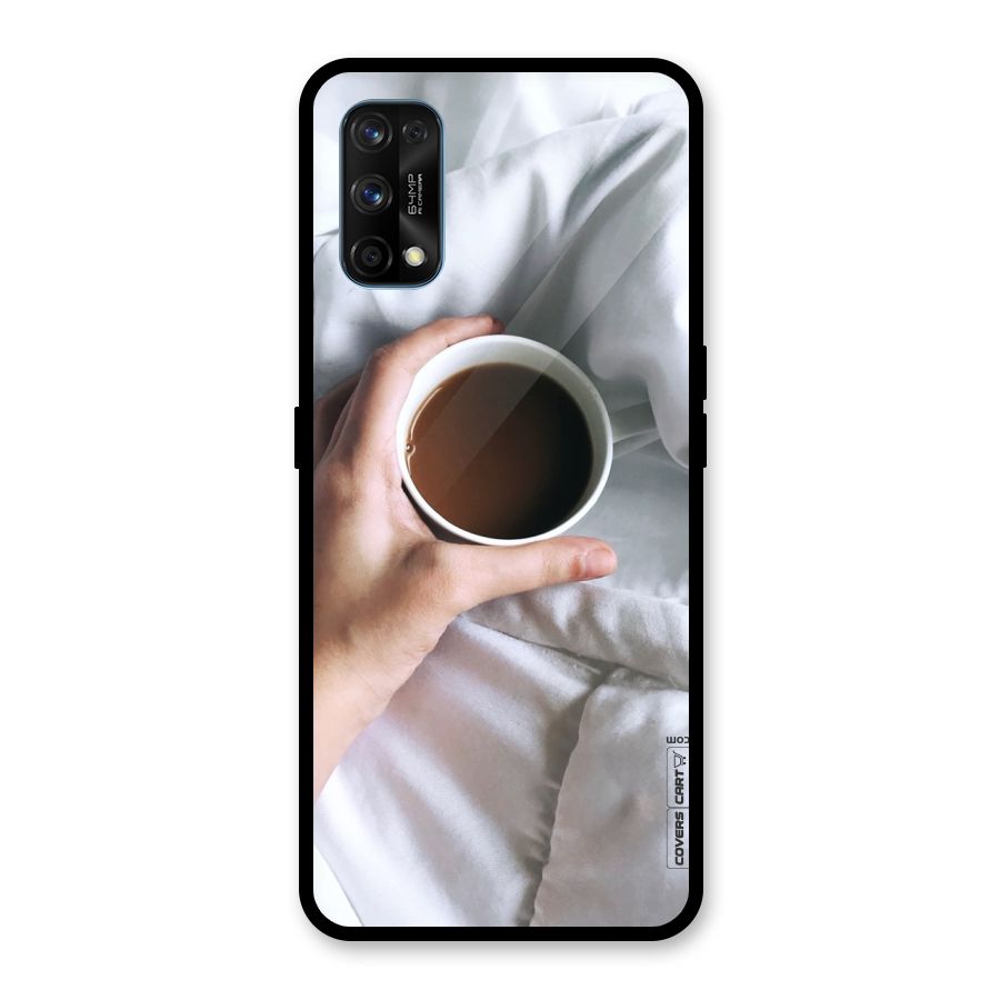 Morning Mocha Glass Back Case for Realme 7 Pro
