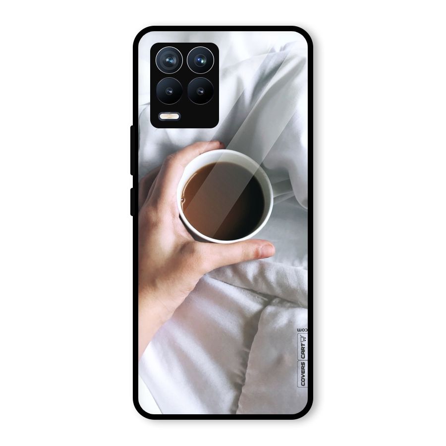Morning Mocha Glass Back Case for Realme 8 Pro
