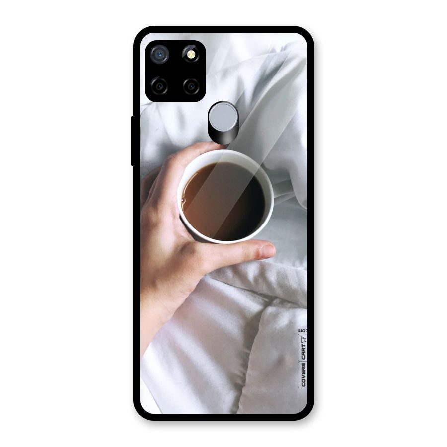 Morning Mocha Glass Back Case for Realme C12