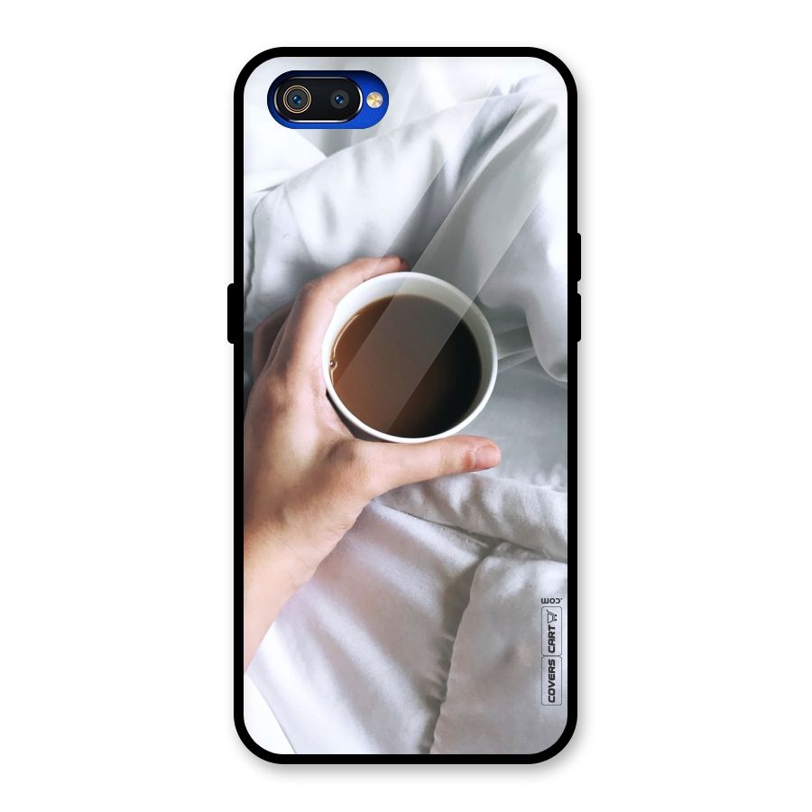 Morning Mocha Glass Back Case for Realme C2