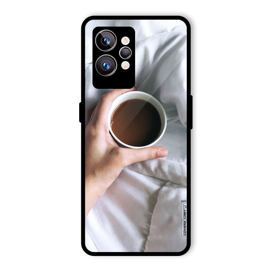 Morning Mocha Glass Back Case for Realme GT2 Pro