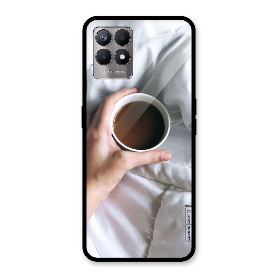 Morning Mocha Glass Back Case for Realme Narzo 50