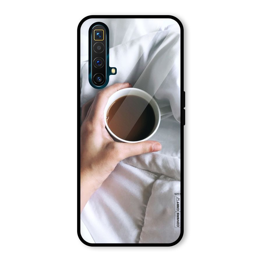 Morning Mocha Glass Back Case for Realme X3 SuperZoom