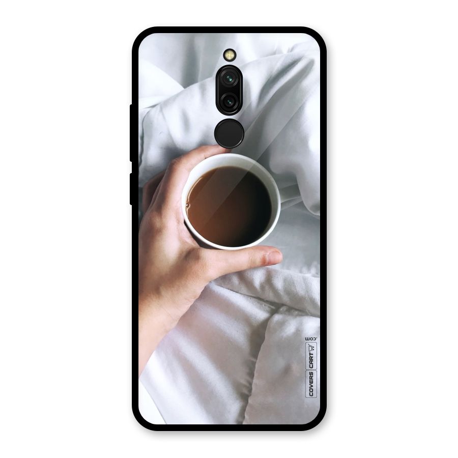 Morning Mocha Glass Back Case for Redmi 8