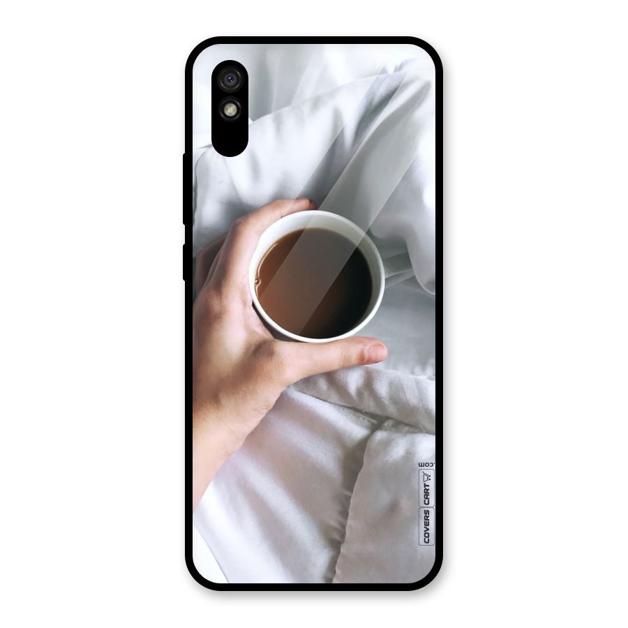 Morning Mocha Glass Back Case for Redmi 9A