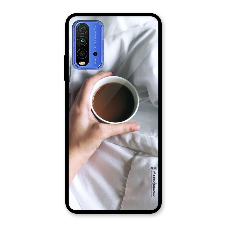 Morning Mocha Glass Back Case for Redmi 9 Power