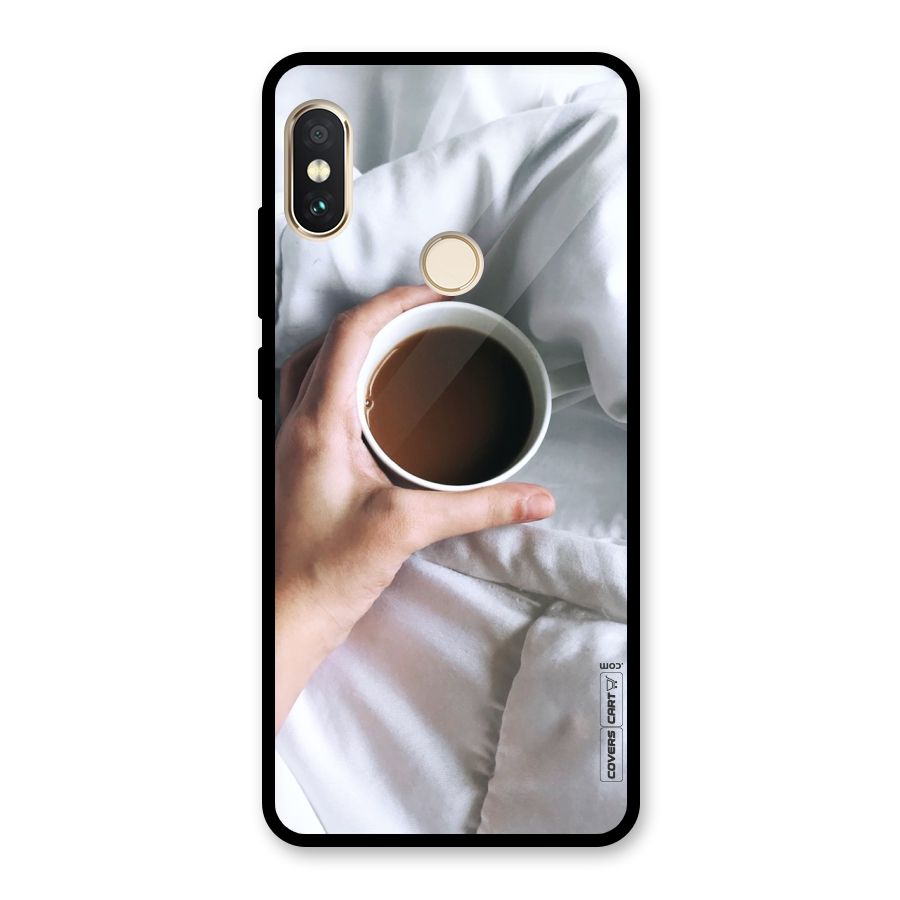 Morning Mocha Glass Back Case for Redmi Note 5 Pro