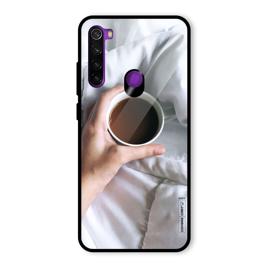 Morning Mocha Glass Back Case for Redmi Note 8