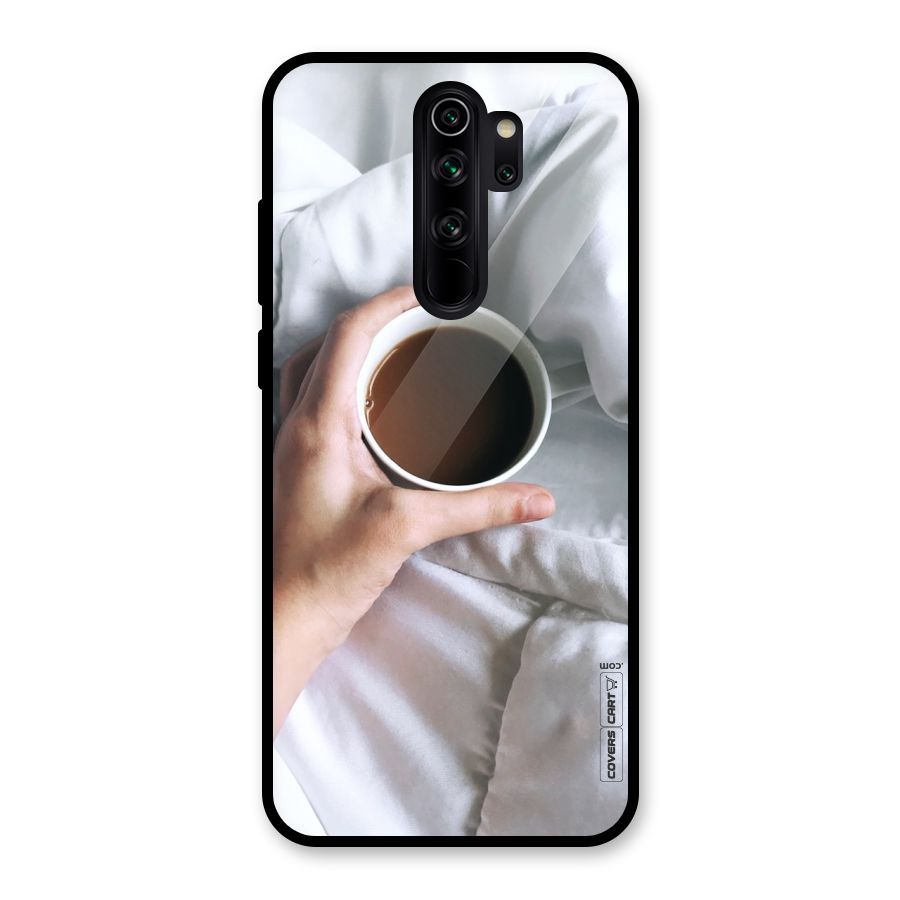 Morning Mocha Glass Back Case for Redmi Note 8 Pro